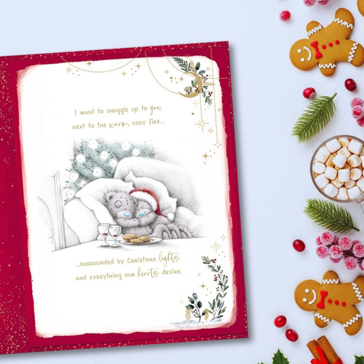Husband Boxed Christmas Card - Me To You Bears Christmas Tree