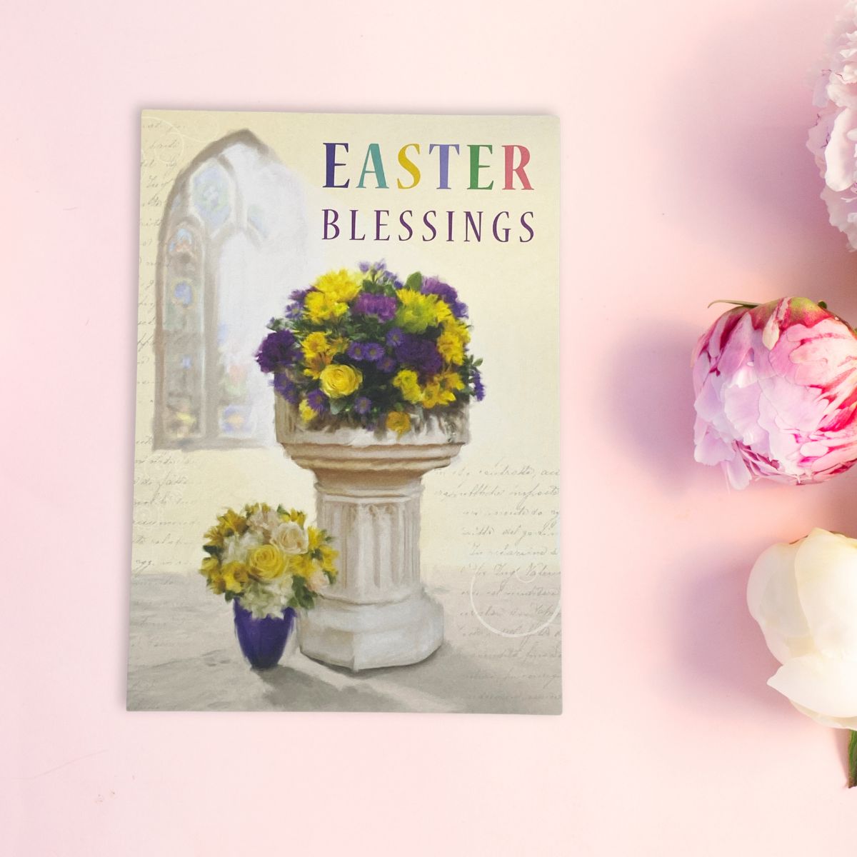 Open Easter Card - Easter Blessings