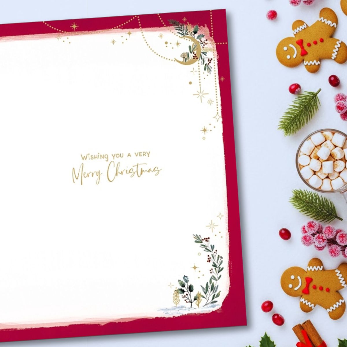 Across The Miles Christmas Card - Me To You Bear And Hearts Of Stars