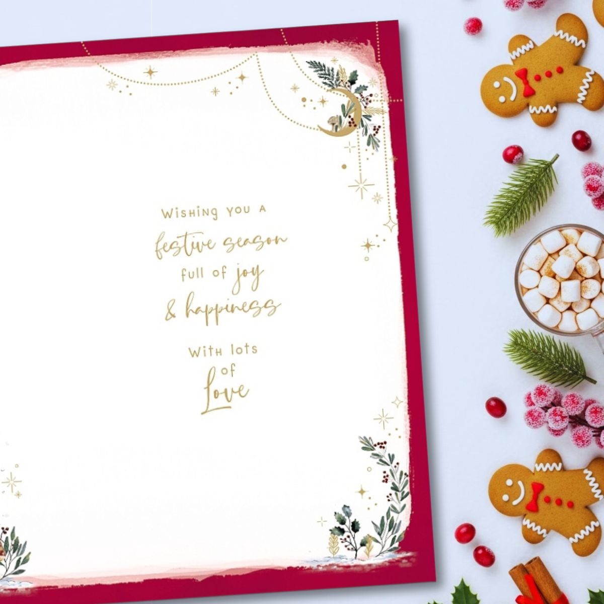 Son Christmas Card - Me To You Bear & Snowman