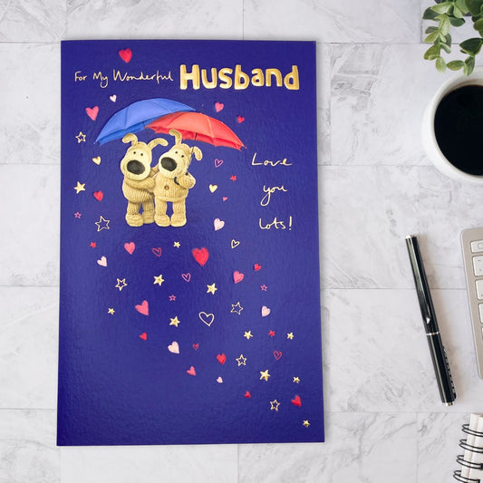 Husband Valentine's Day Card - Boofle