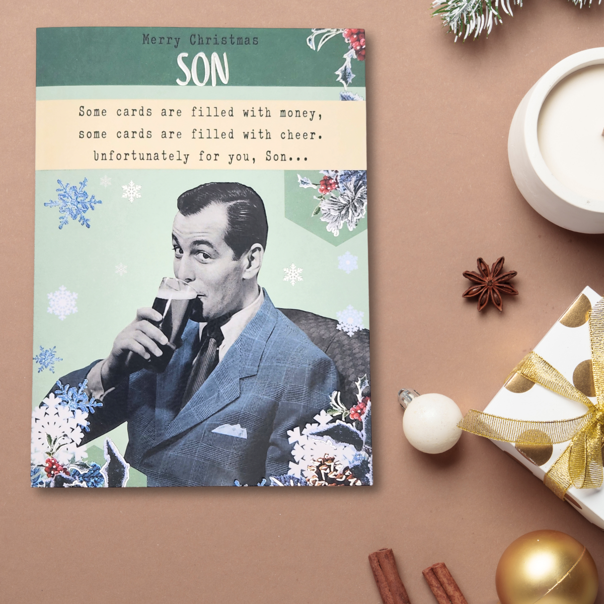 Son Christmas Card - Quitting Hollywood