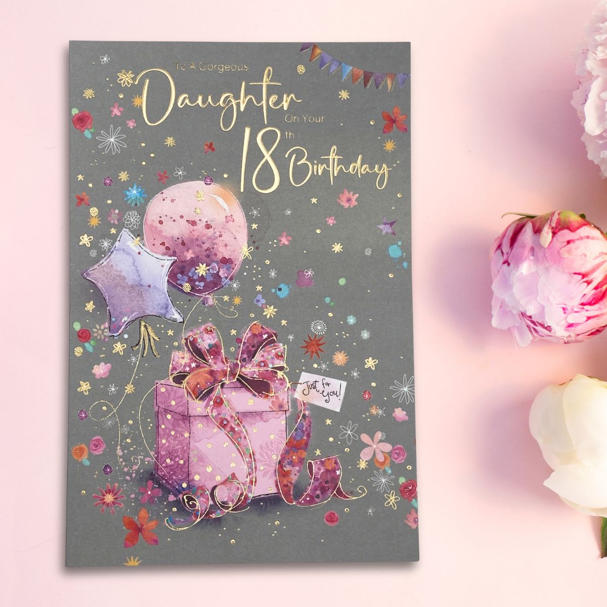 Daughter 18th Birthday Card - Carnival