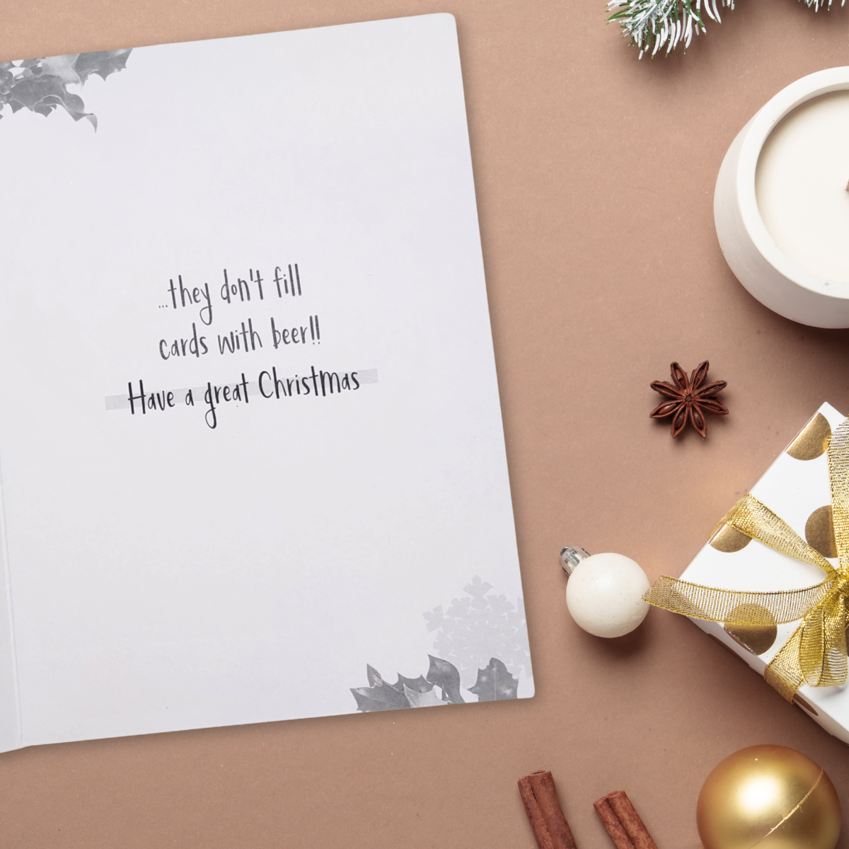 Son Christmas Card - Quitting Hollywood