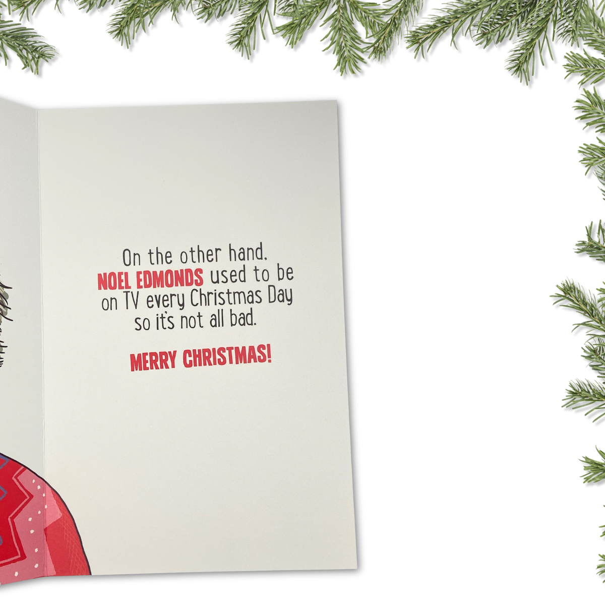 Funny Christmas Card - Giggles Remember When