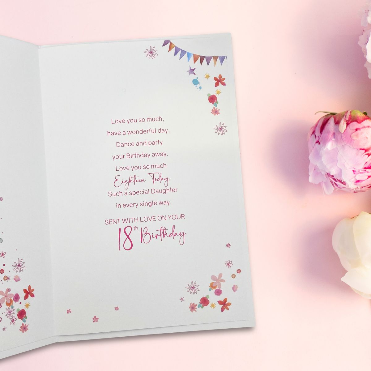 Daughter 18th Birthday Card - Carnival