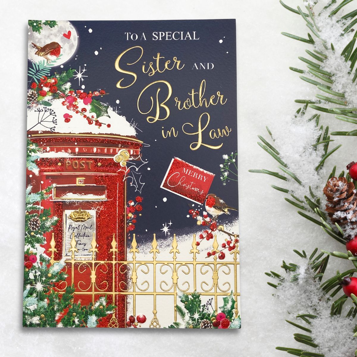 Sister & Brother-In-Law Christmas Card - Signature Seasons