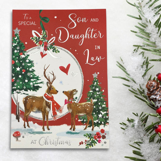 Son & Daughter-In-Law Christmas Card - Signature Seasons