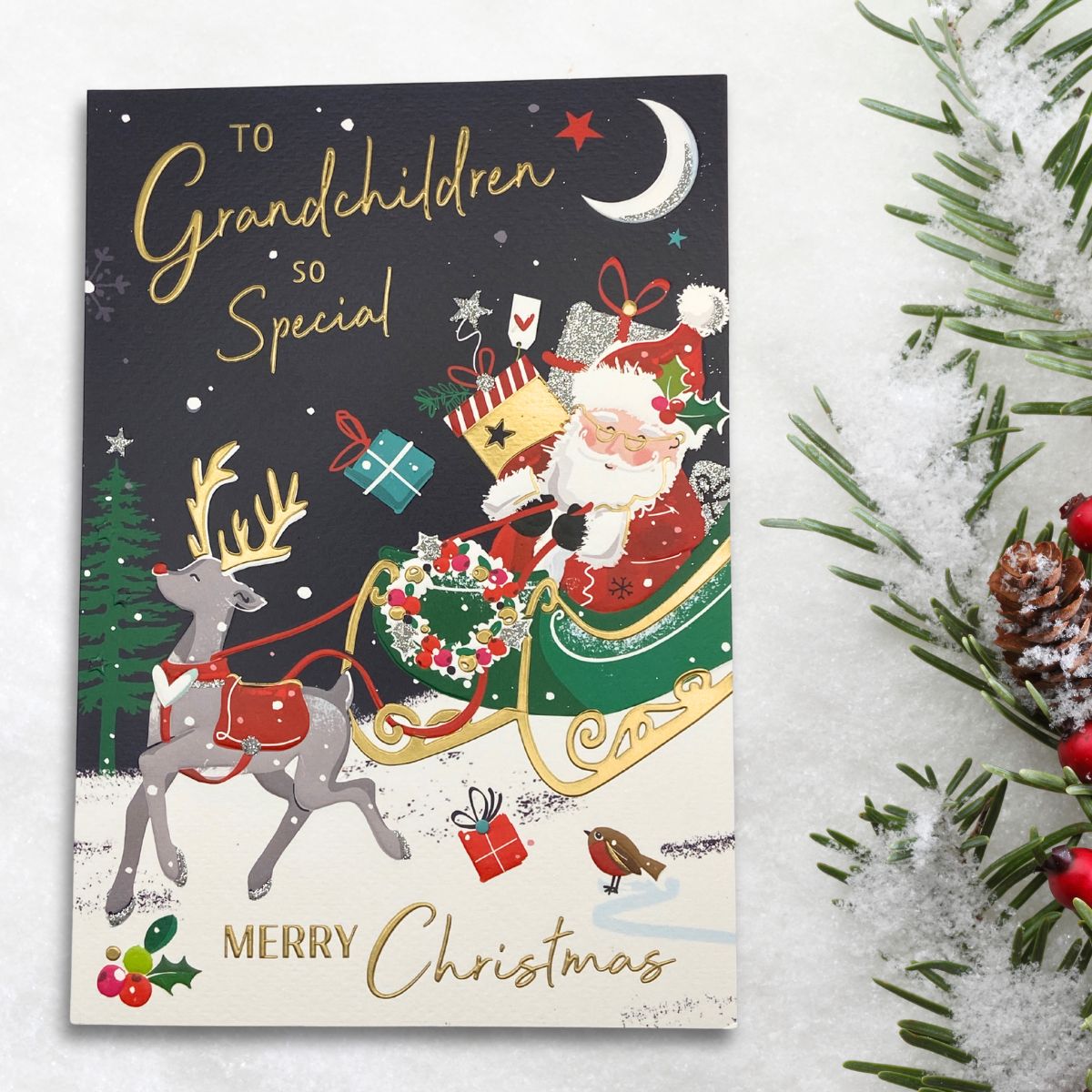Grandchildren Christmas Card - Signature Seasons