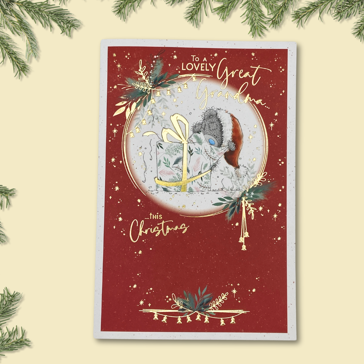 Great Grandma Christmas Card - Me To You Gift