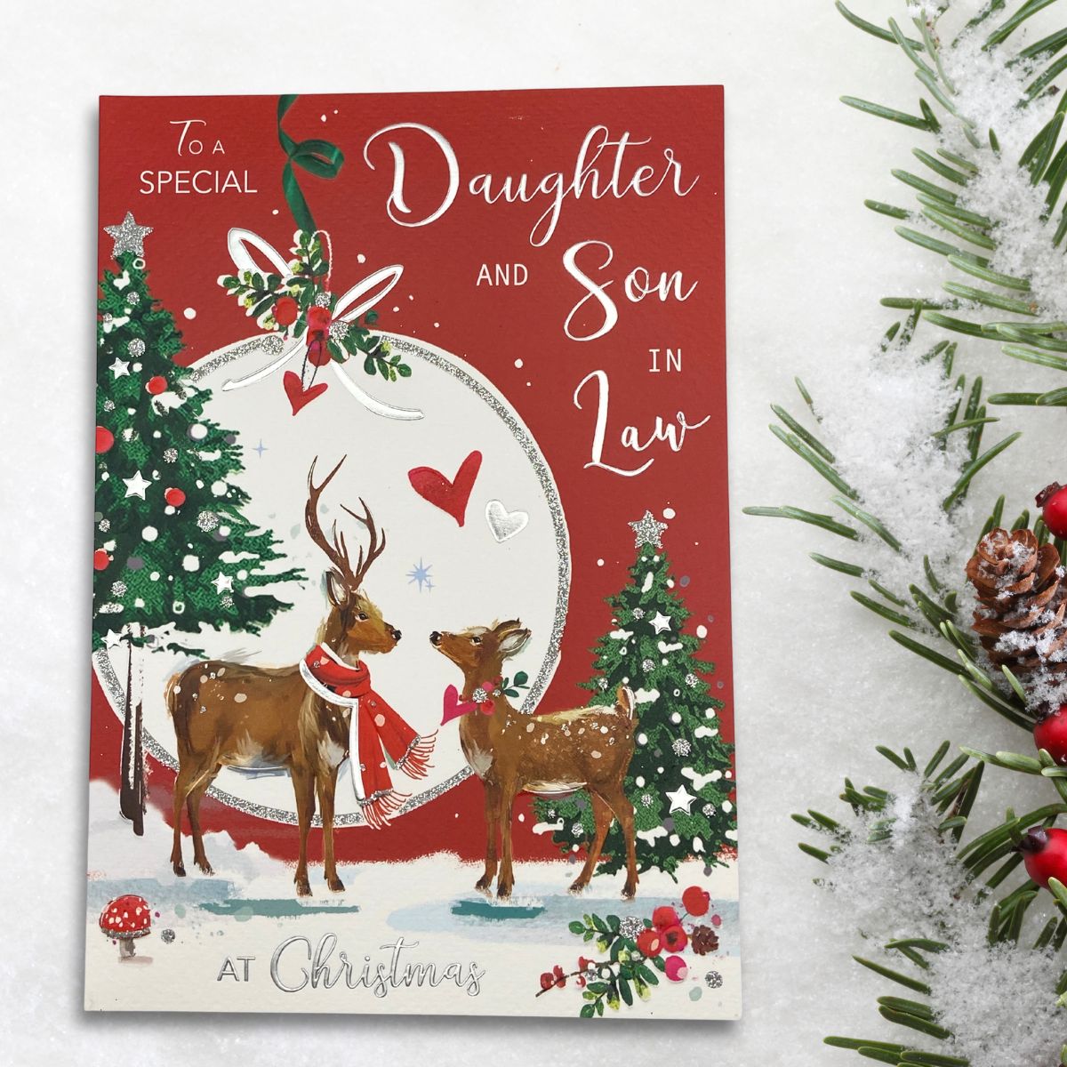 Daughter & Son-In-Law Christmas Card - Signature Seasons