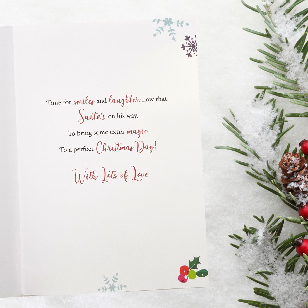 Grandchildren Christmas Card - Signature Seasons