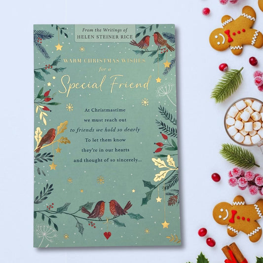 Friend Christmas Card - Helen Steiner Rice