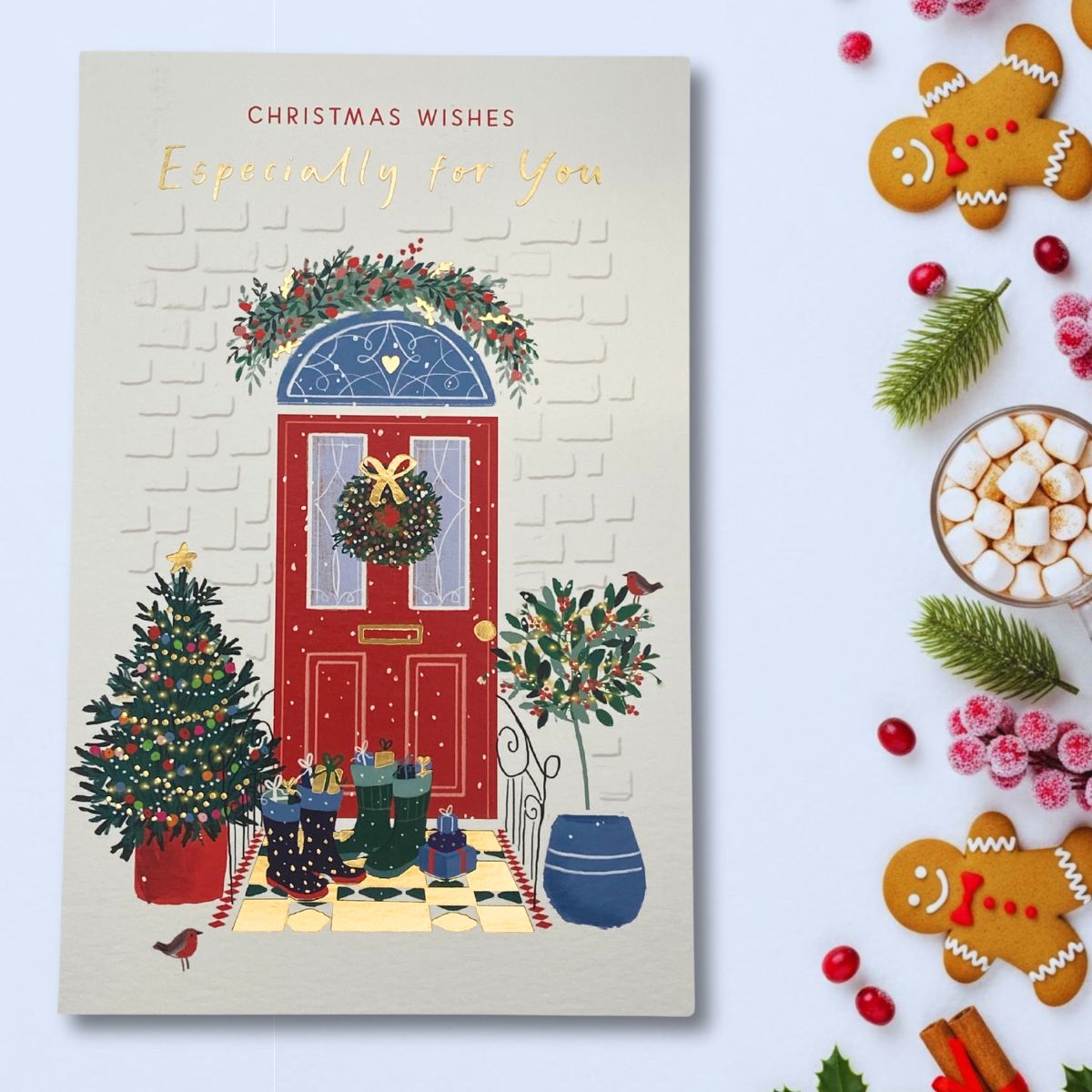 Open Christmas Card - Especially For You