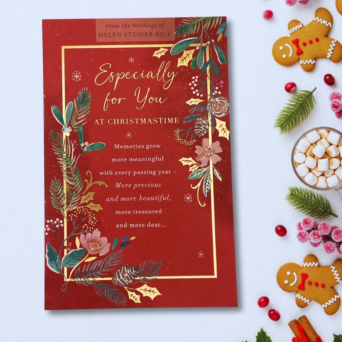 Open Christmas Card - Helen Steiner Rice Especially For You