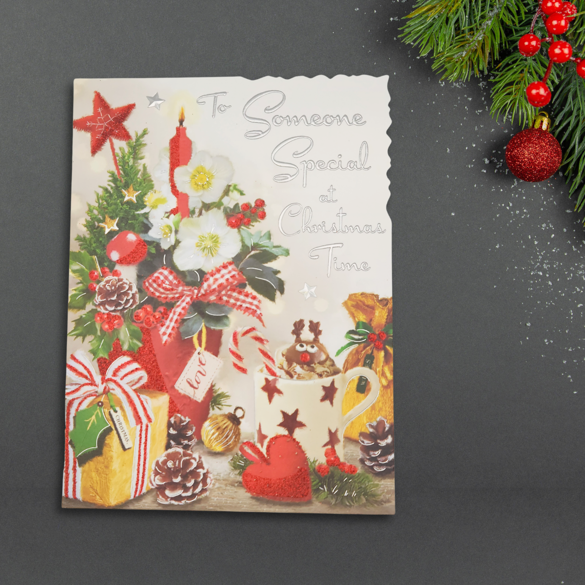 Someone Special Christmas Card - Velvet Hot Chocolate