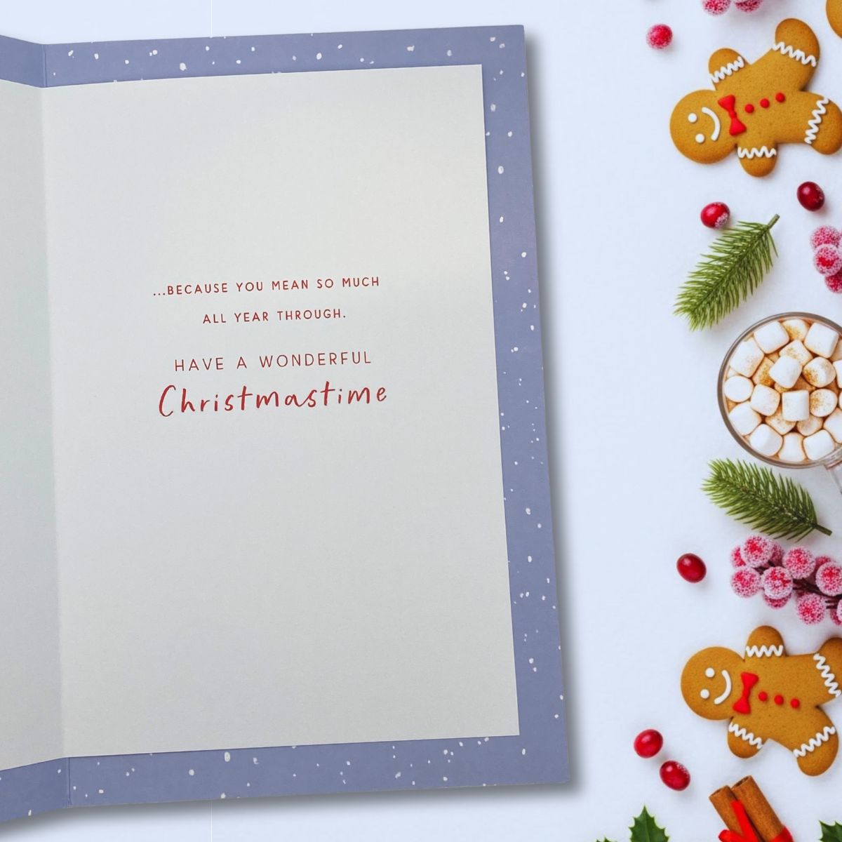 Sister & Brother-In-Law Christmas Card - Boots At The Door