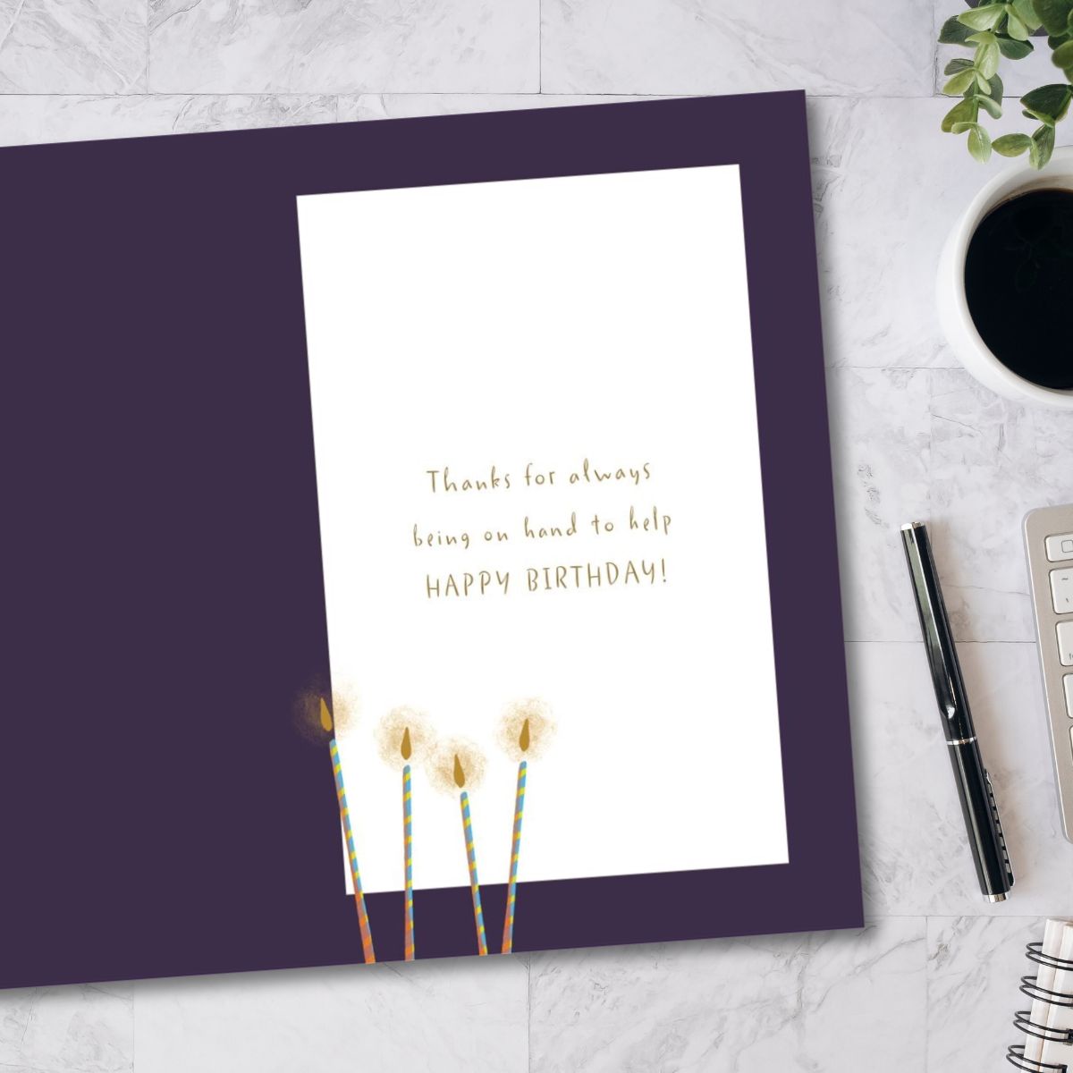 Dad Birthday Card - Big World Little Things Toolbox