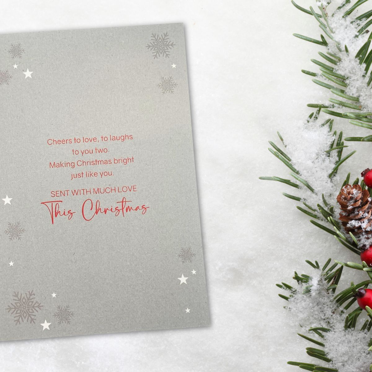 Special Couple Christmas Card - Grace Robins