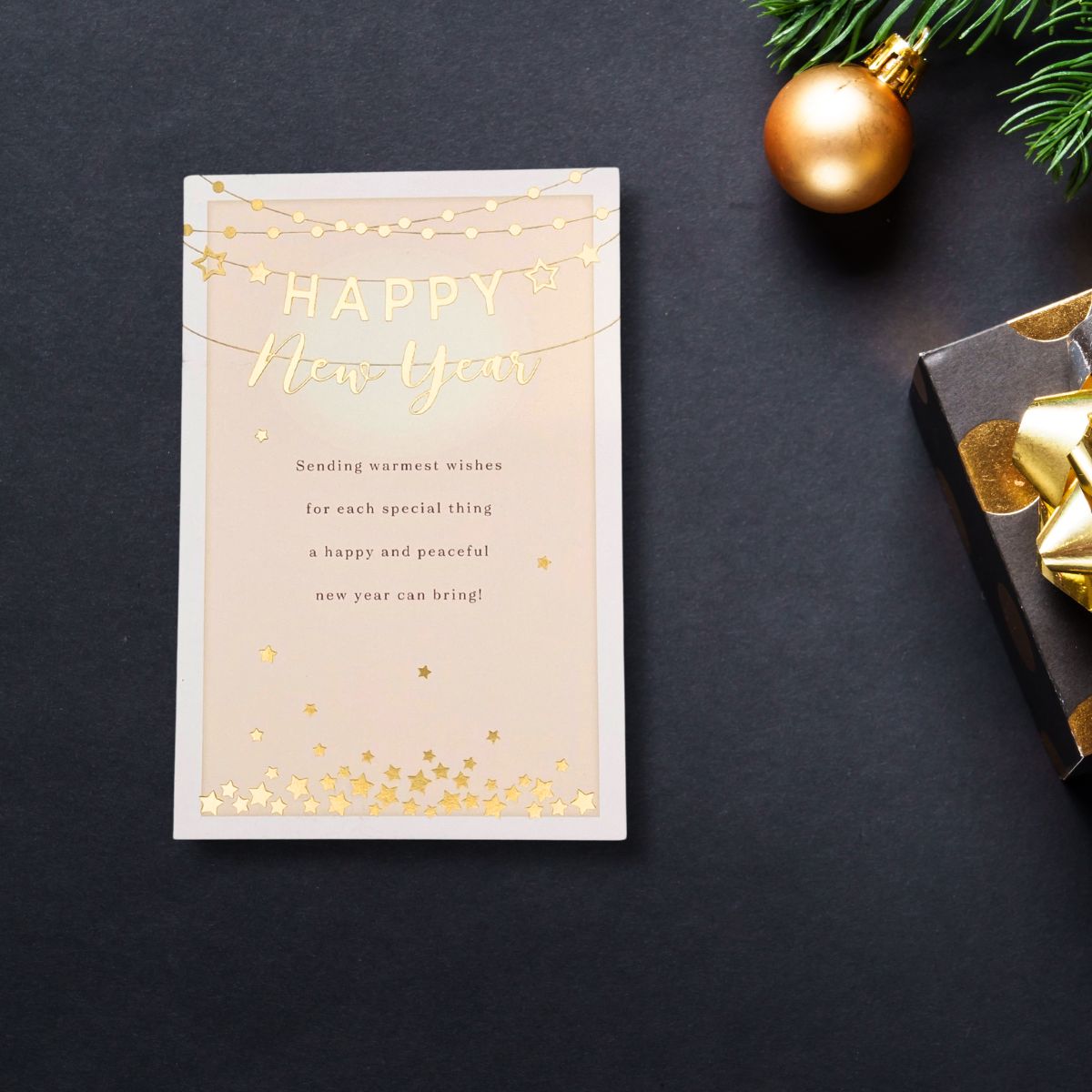 Happy New Year Card - Peaceful New Year