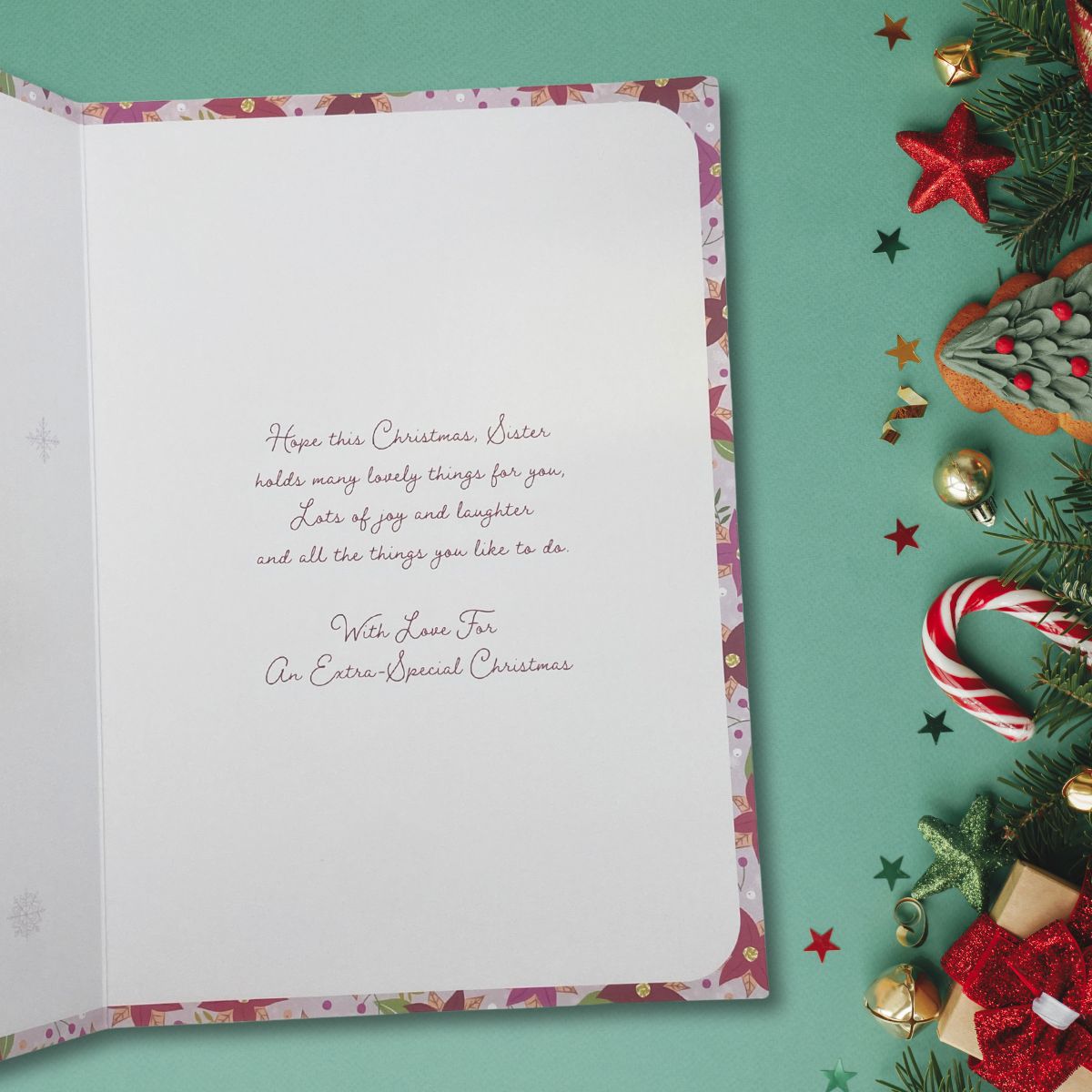 Sister Christmas Card - GIfts