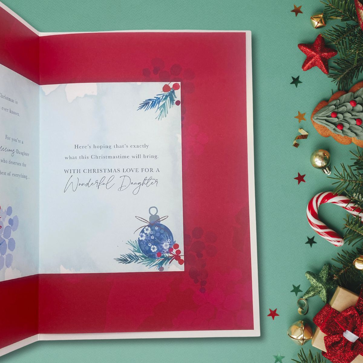 Daughter Christmas Card - Cocktail