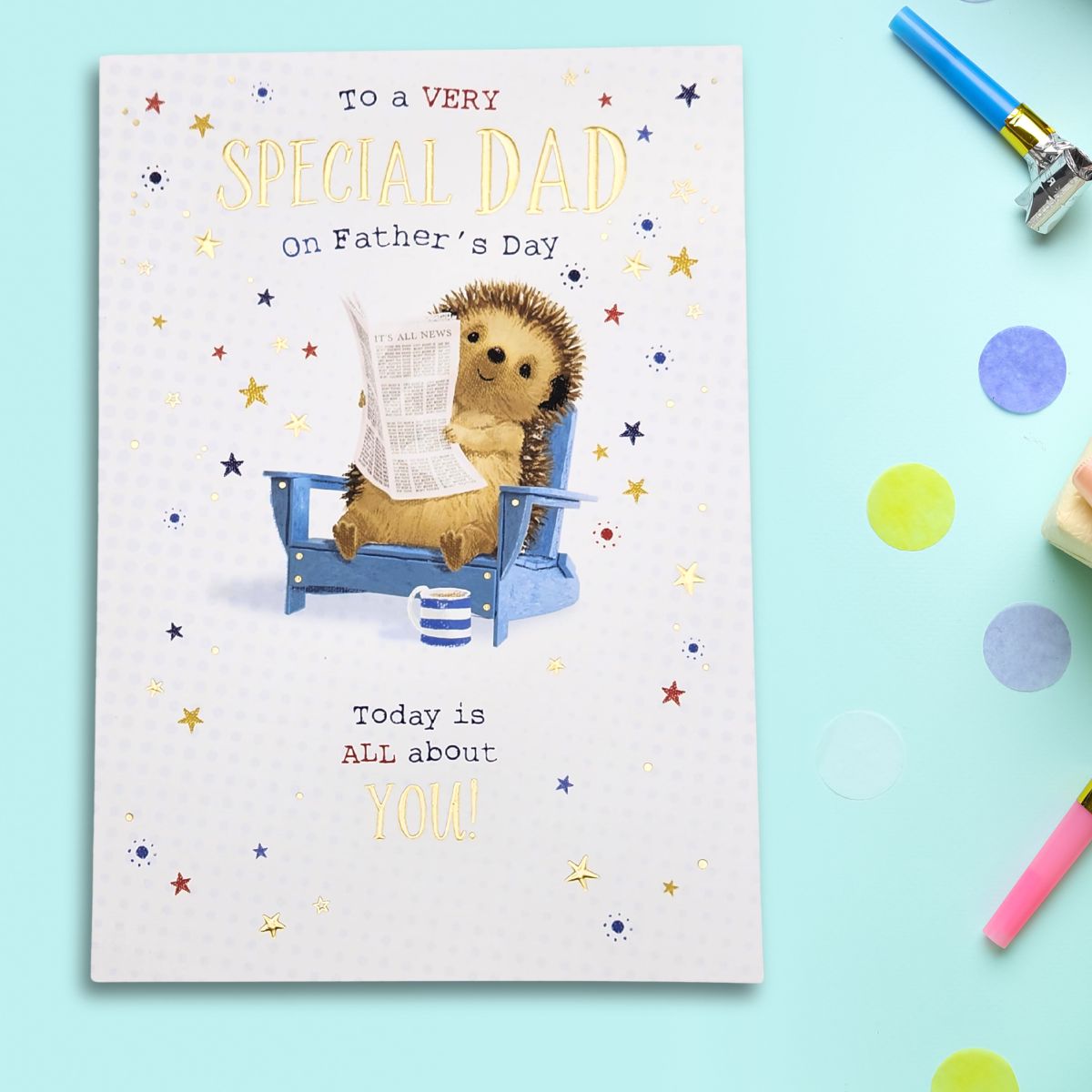 Dad Father's Day Card - Hartley News