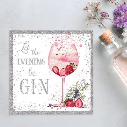 Pizazz Birthday Card - Gin O'clock