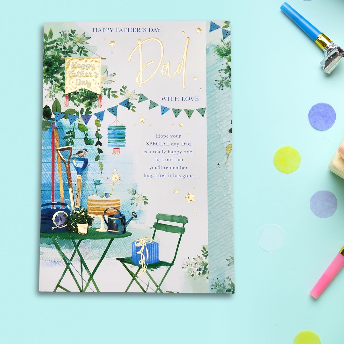 Dad Father's Day Card - Al Fresco