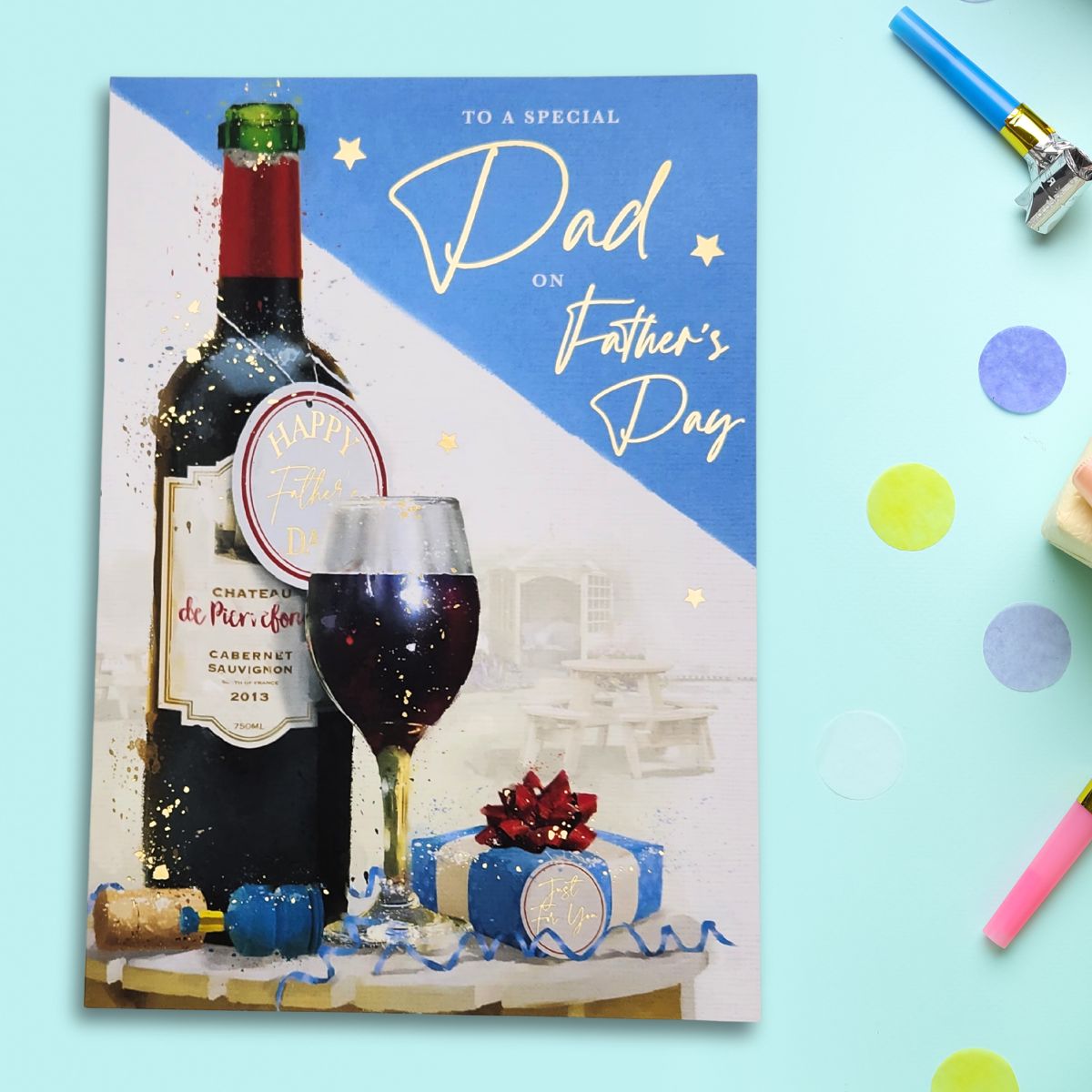 Dad Father's Day Card - Heritage Vino