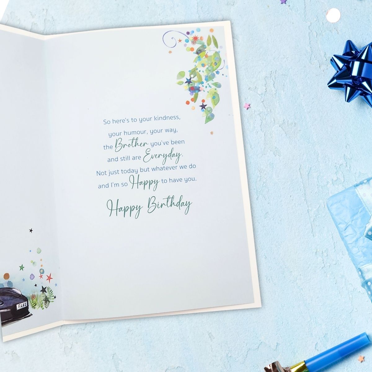 Brother Birthday Card - Heart & Soul