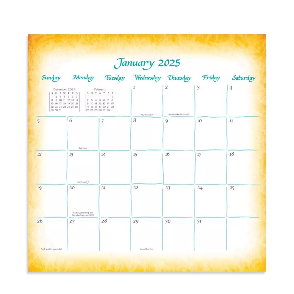 Blue Mountain Arts Calendar 2025 - To My Daughter, I Love You