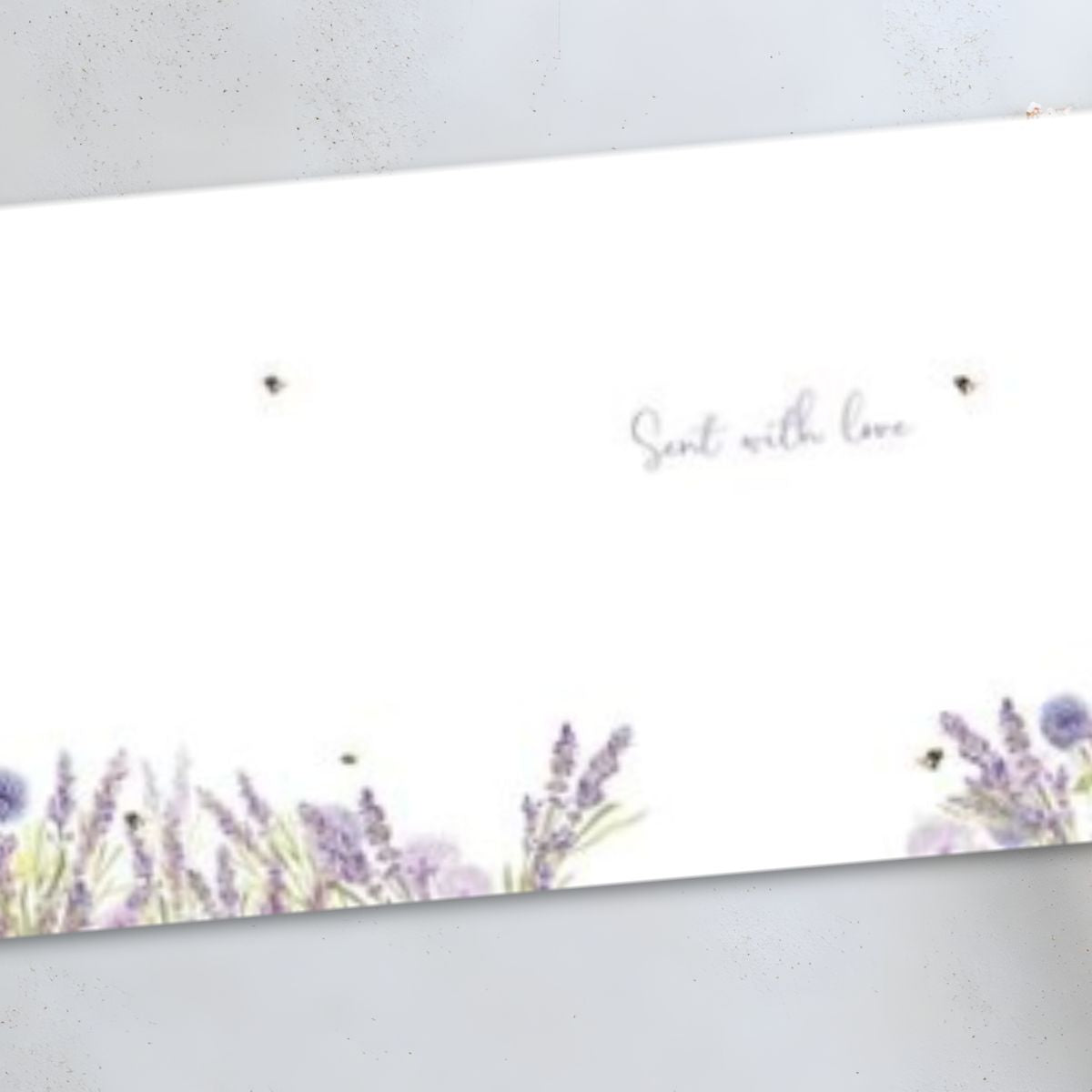 Pizazz Birthday Card - Lavender & Bees