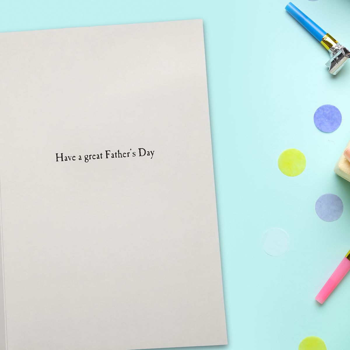 Grandad Father's Day Card - Humour Eyes Closed