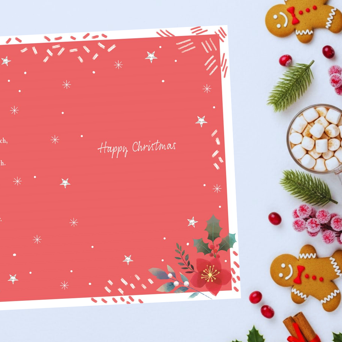 Mum Christmas Card - Most Especially For You