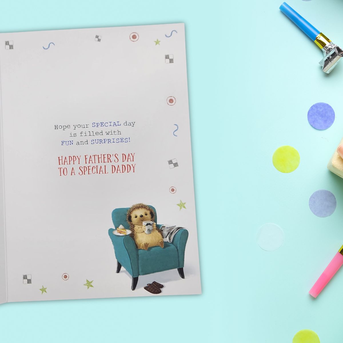 Daddy Father's Day Card - Hartley Tea & Cake