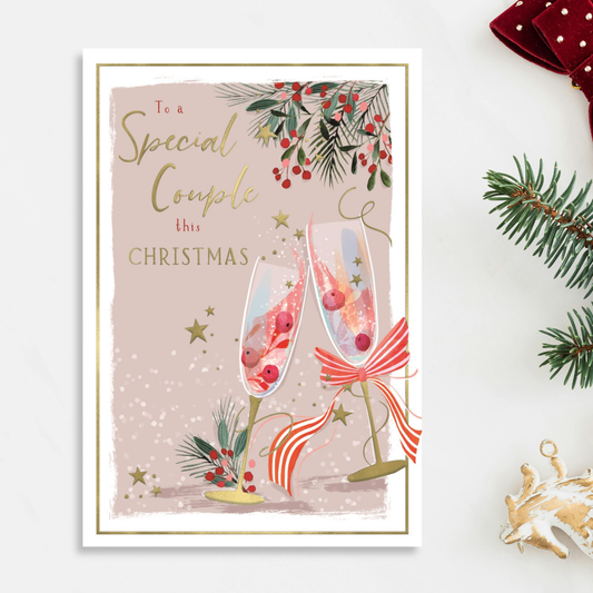 Special Couple Christmas Card - Skylight Flutes