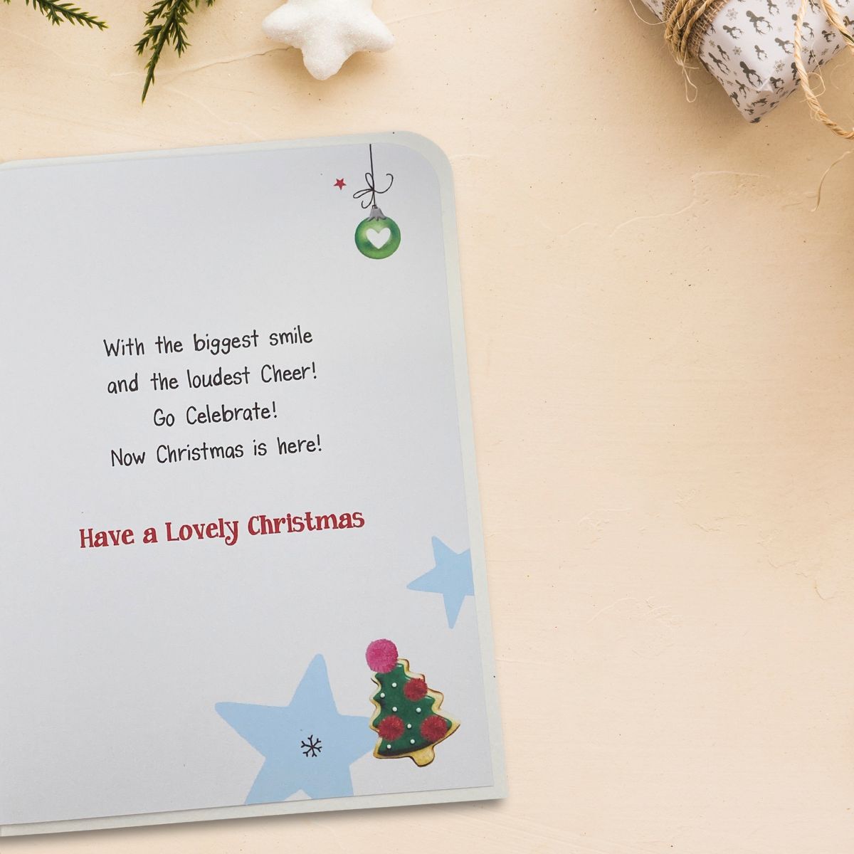 Niece Christmas Card - Twingles