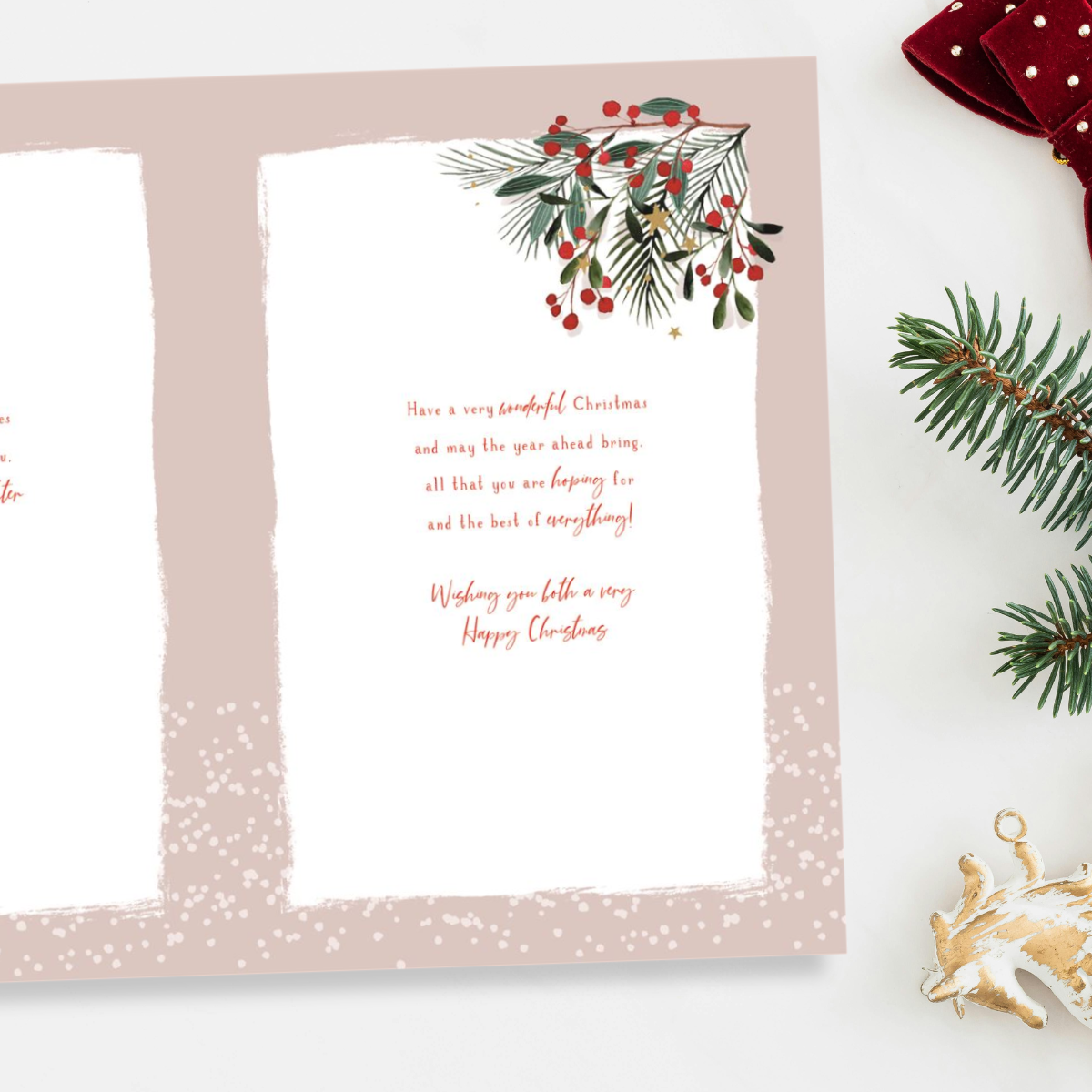Special Couple Christmas Card - Skylight Flutes