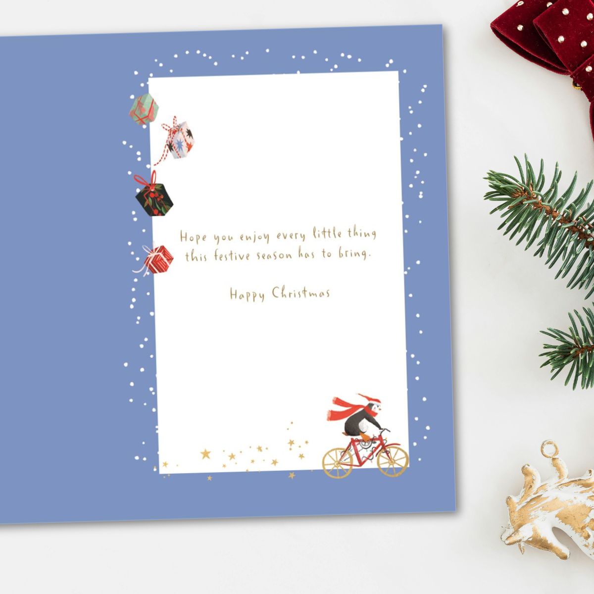 Son Christmas Card - Big World Little Things
