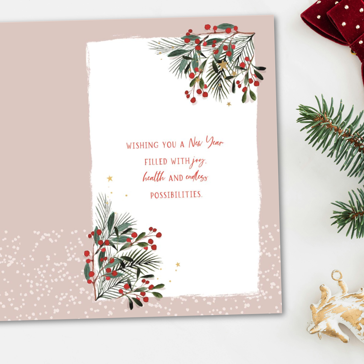 Happy New Year Card - Skylight Flutes
