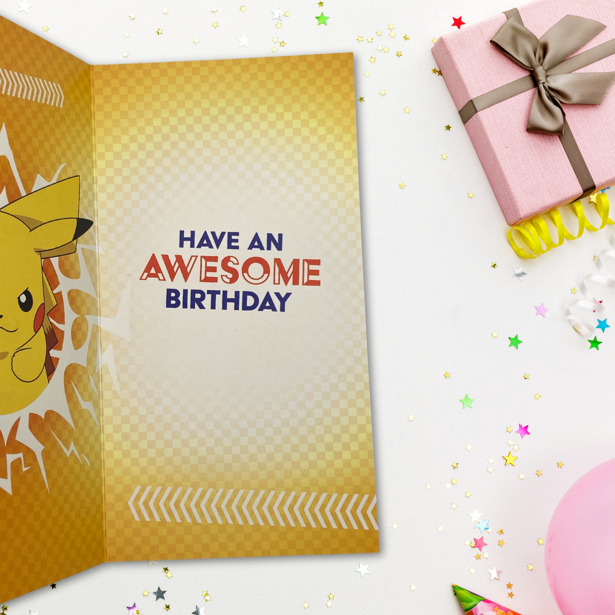 6th Birthday Card - Pokémon Pikachu