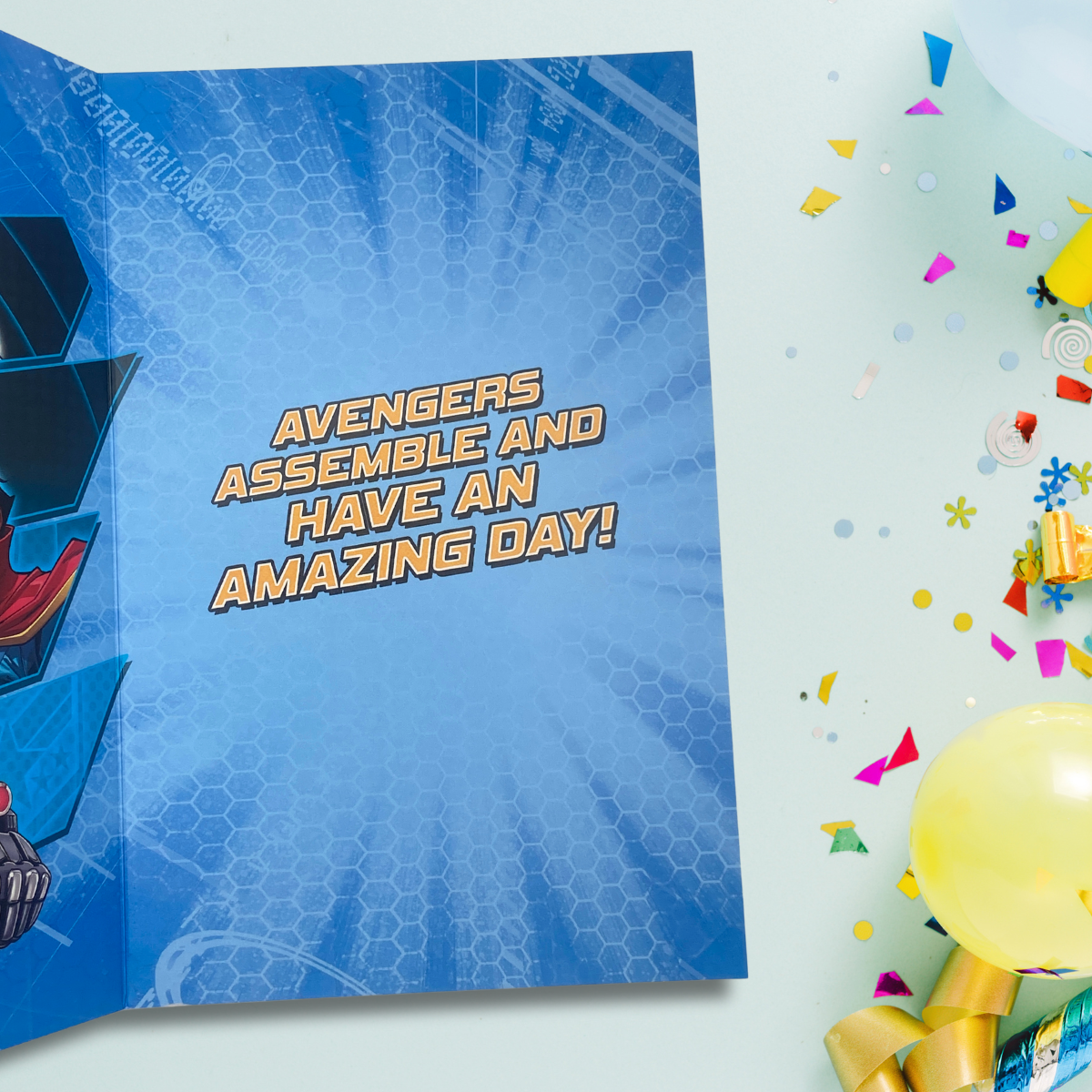 10th Birthday Card - Marvel Avengers