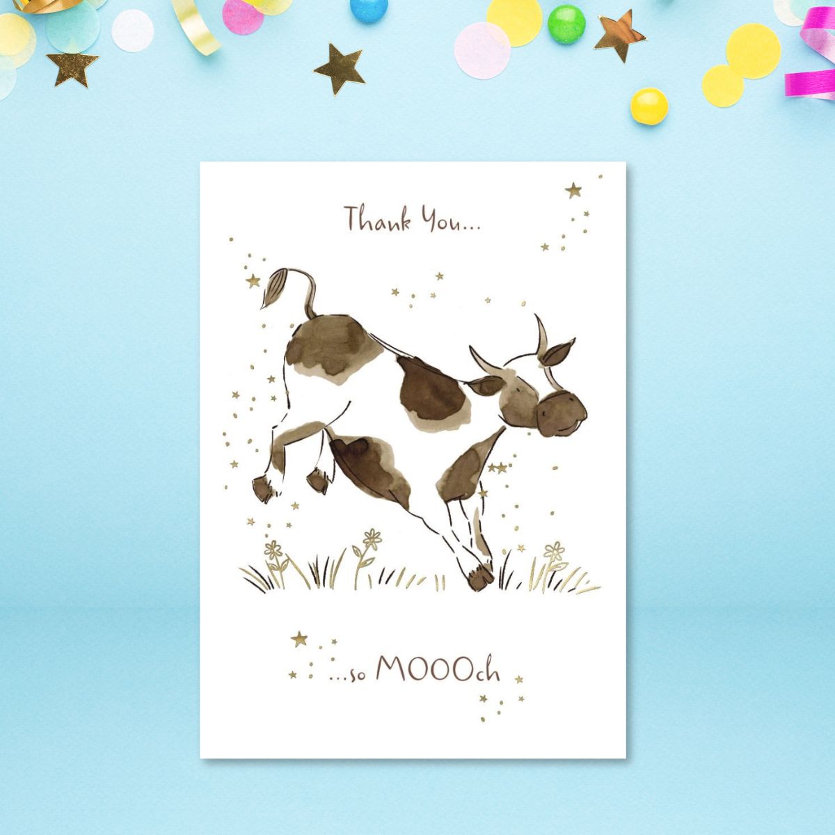 Thank You Card - Brush & Whisker Mooch