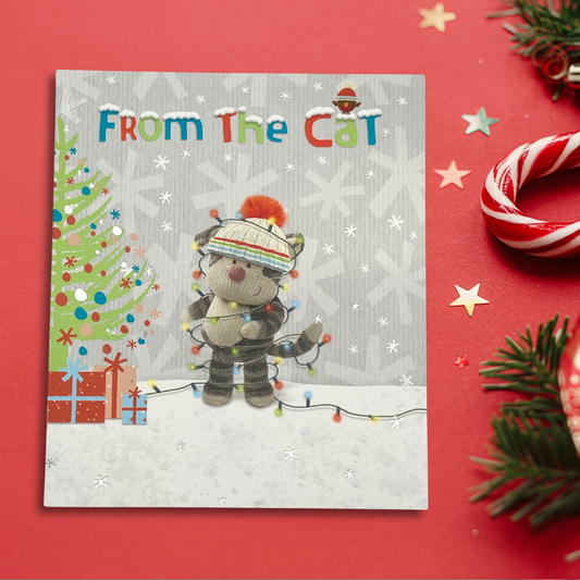 From The Cat Christmas Card - Boofle Bear