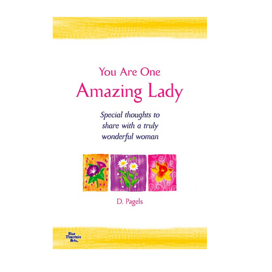 Soft Cover Book - One Amazing Lady Blue Mountain Arts