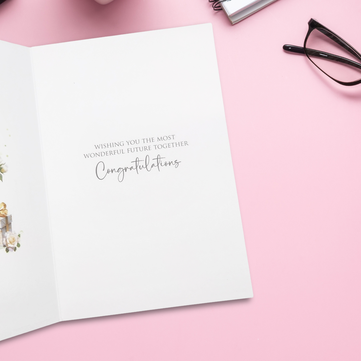 Engagement Card - Bliss Gift & Champagne