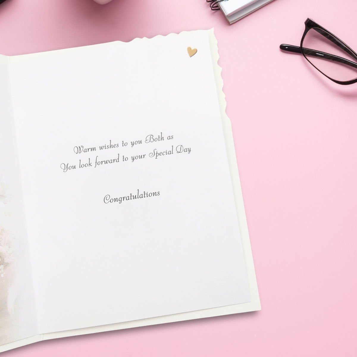 Engagement Card - Velvet Gallery Roses