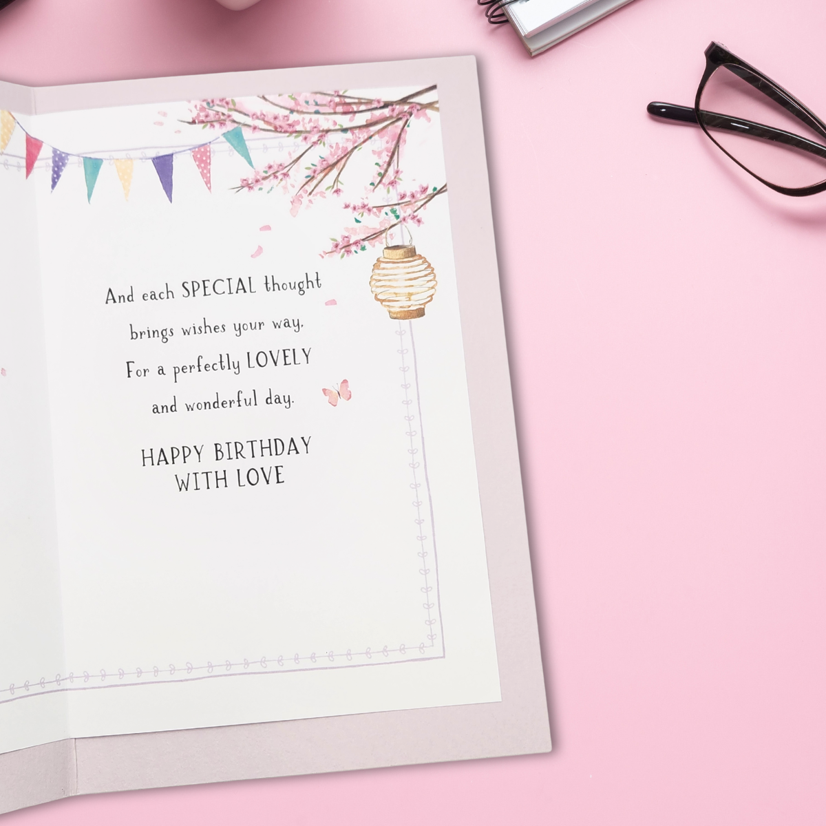 Sister Birthday Card - Floral Picnic