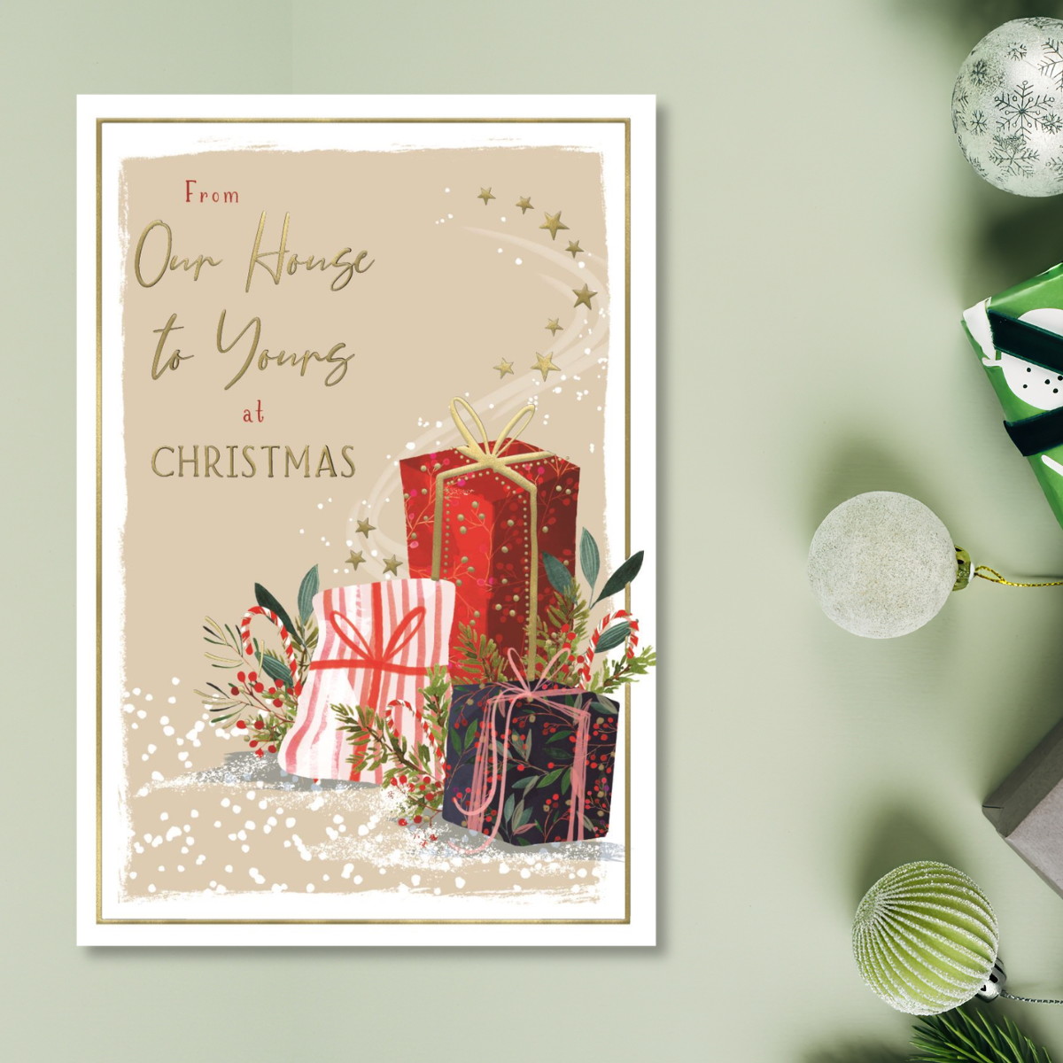 Our House To Yours Christmas Card - Skylight Gifts